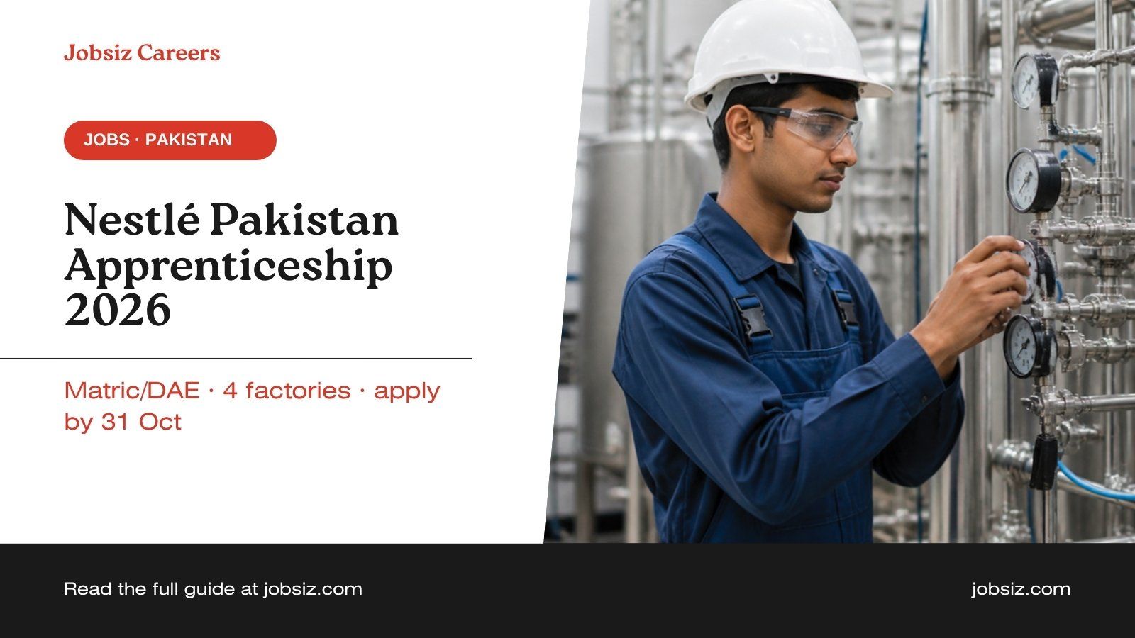 Nestlé Pakistan Apprenticeship 2026: Trades, Age Limits and How to Apply