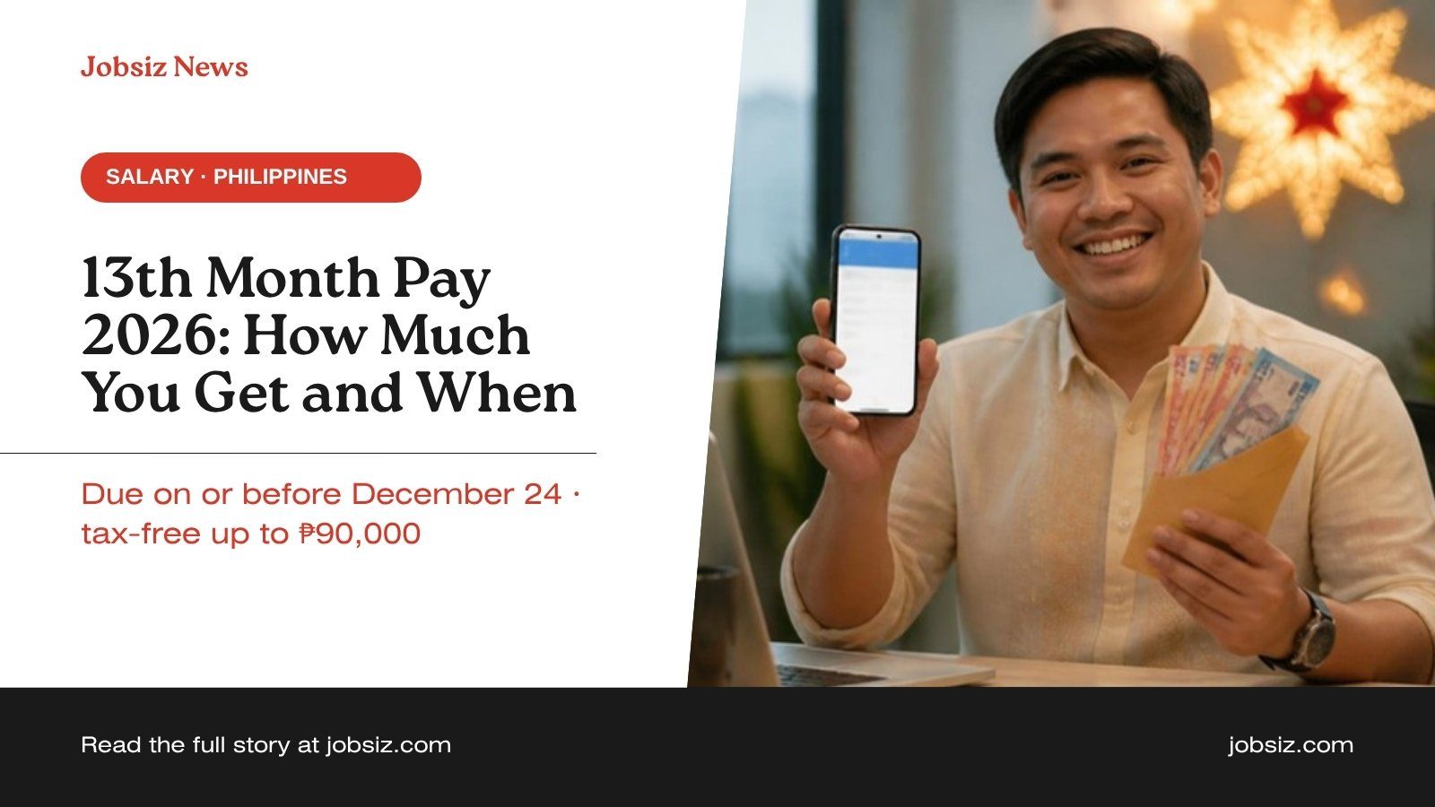 13th Month Pay 2026 Philippines: Computation, Deadline and Who Qualifies