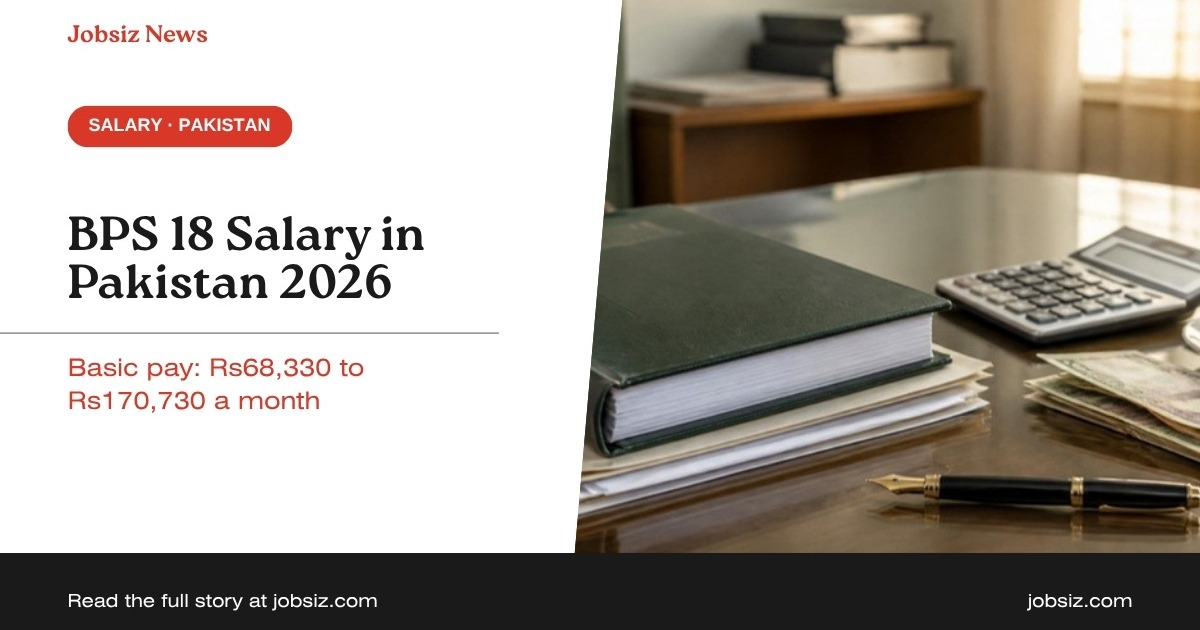 BPS 18 Salary in Pakistan 2026: Pay Scale, Stages and Allowances