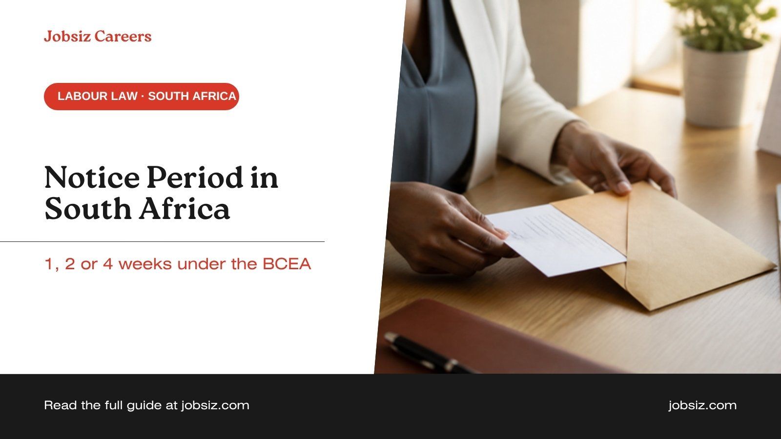 Notice Period in South Africa: How Much Notice to Give When You Resign