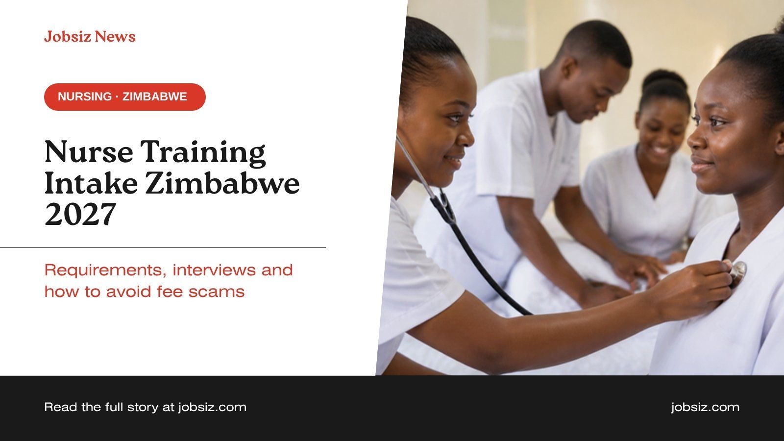 Nurse Training Intake Zimbabwe 2027: Requirements and Next Steps