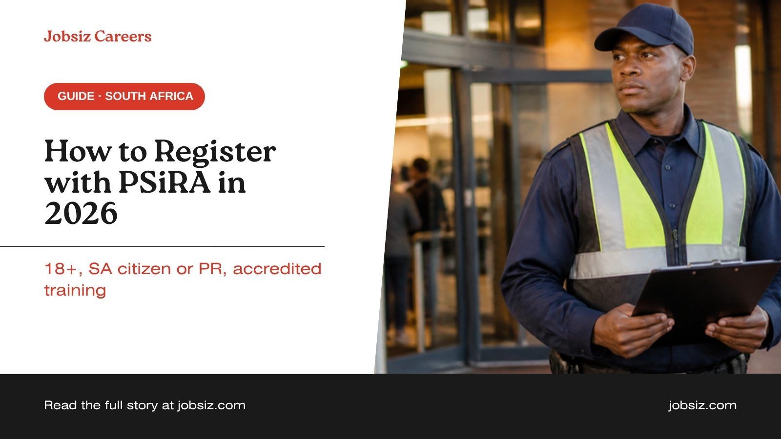 How to Register with PSiRA as a Security Officer (2026 Guide)