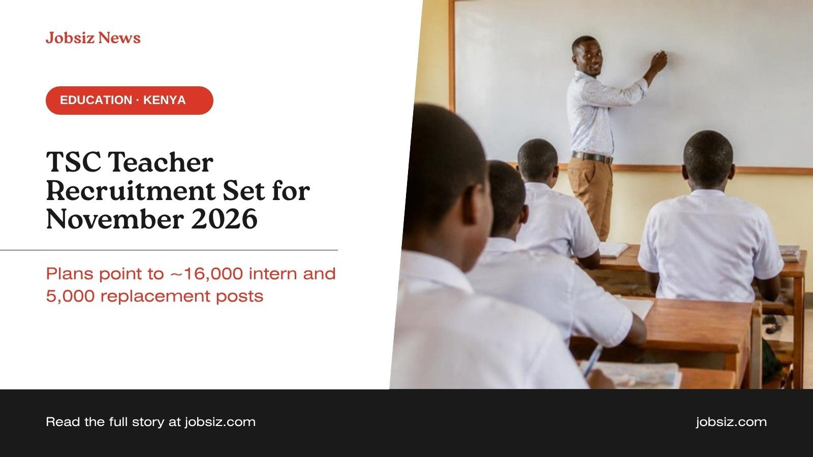 TSC Recruitment November 2026: What Is Confirmed and How to Prepare