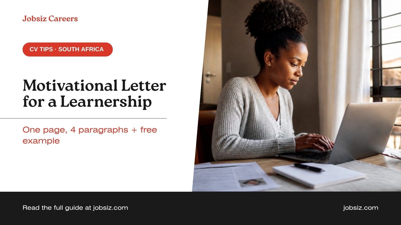 Motivational Letter for a Learnership in South Africa (Free Example)