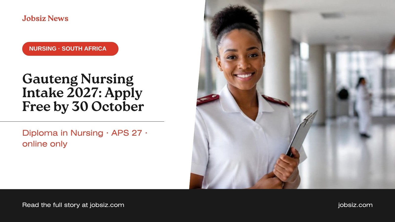 Gauteng College of Nursing 2027 Intake: Apply Free by 30 October